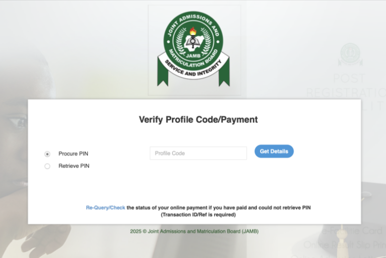 How to buy JAMB epin online and fill jamb form.