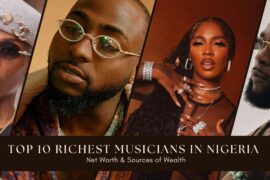 Top 10 Richest musicians in Nigeria 2026